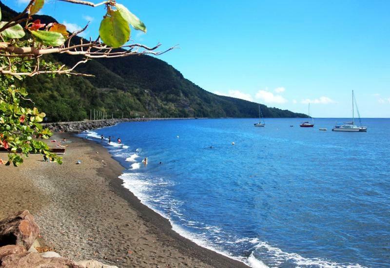 Or Bleu-Bungalow Volcan Soufriere-Vue Sur Mer サン・クロード エクステリア 写真