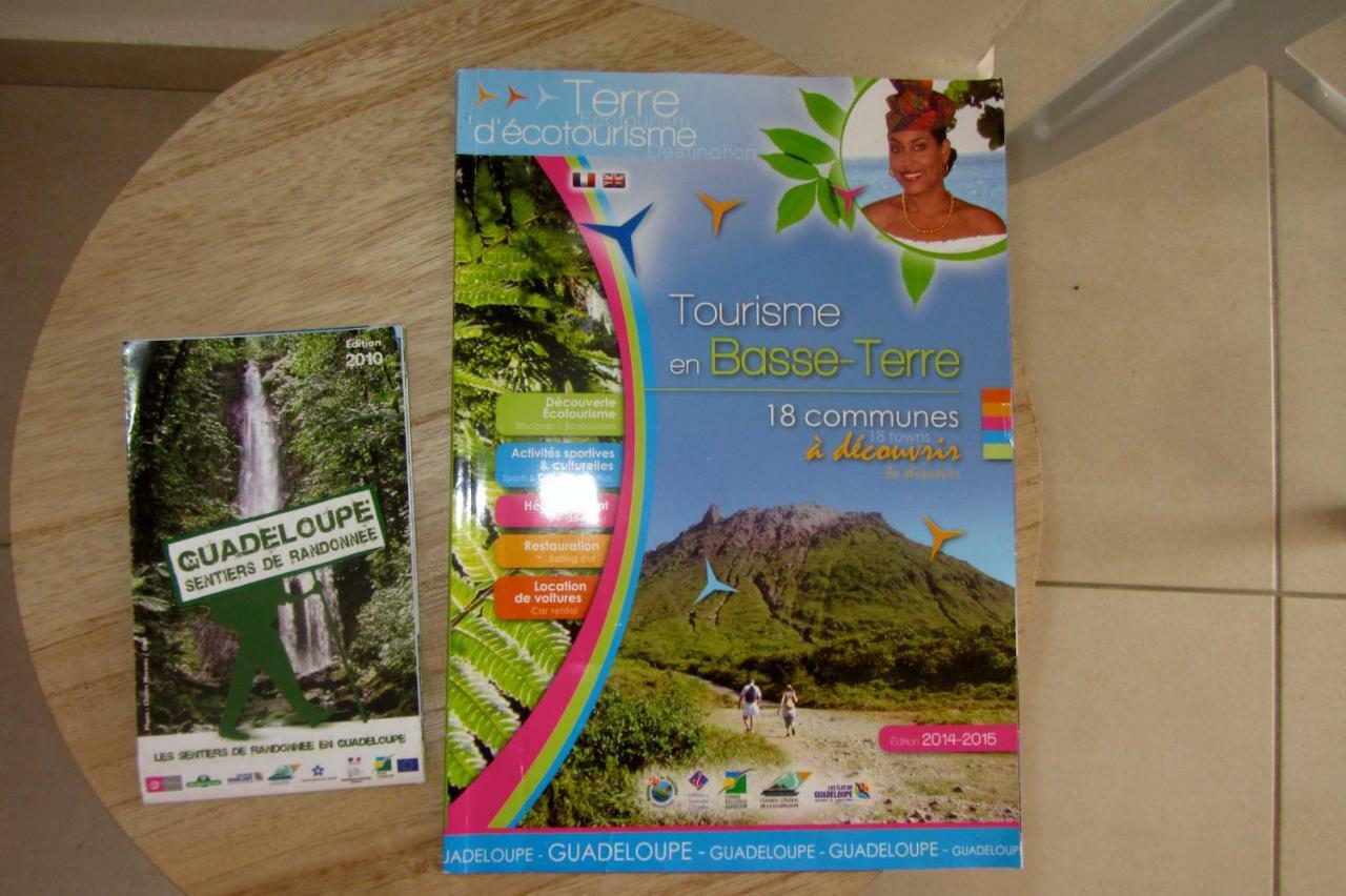 Or Bleu-Bungalow Volcan Soufriere-Vue Sur Mer サン・クロード エクステリア 写真